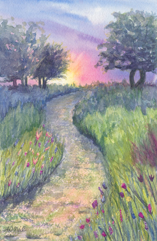 Morning Path - Original